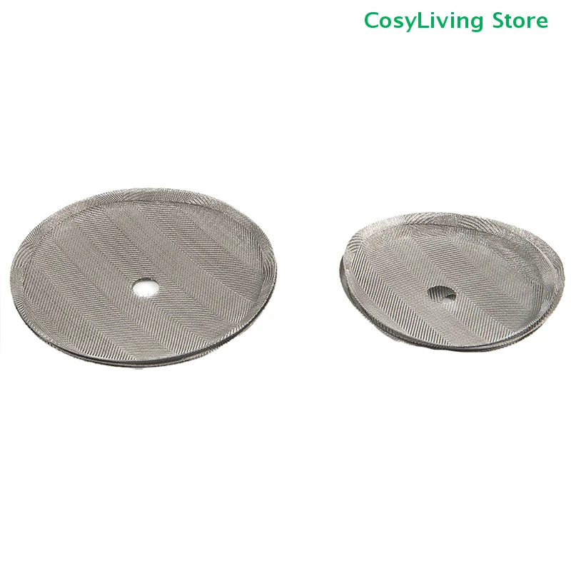 3Pcs Reusable French Press Coffee Maker Detachable Mesh Filter Stainless Steel