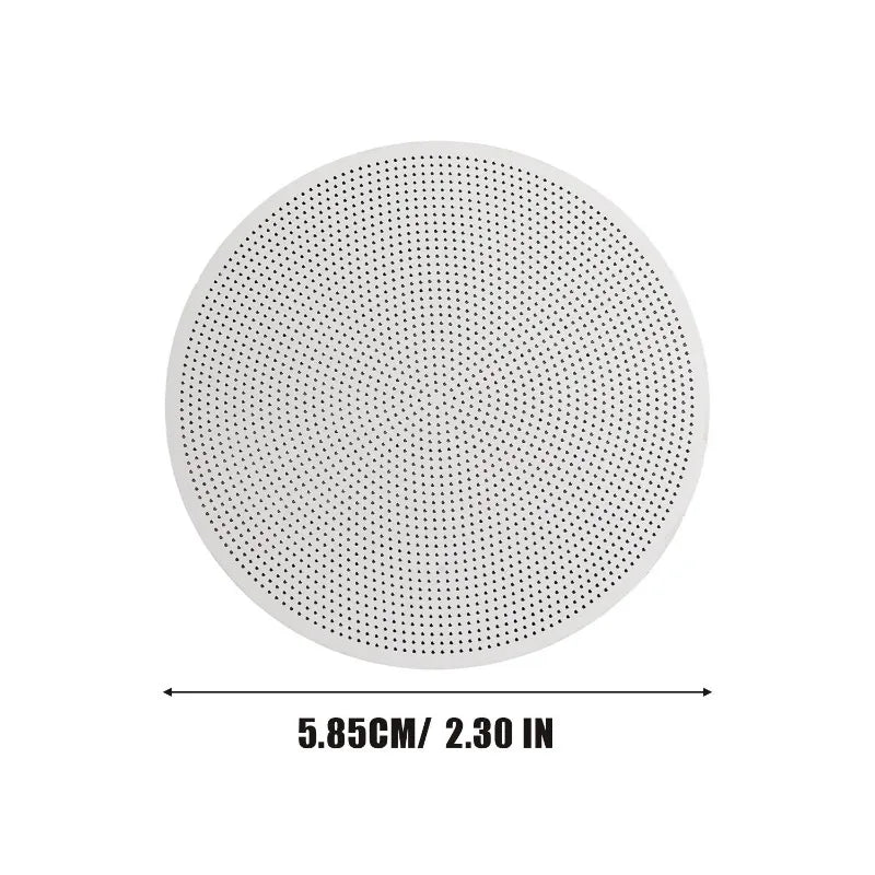 Coffee Filter Holder Stainless Steel Reusable Dripper Fine Mesh Cone Coffee Strainer Espresso Coffee Puck Screen Barista Tool