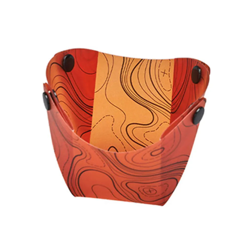 Outdoor Lightweight Folding Tableware Portable Bowl Plates Coffee Filter Funnel Cup Heatproof Food-Grade Tableware Easy to Clean
