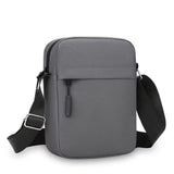 New Nylon Polyester Crossbody Bags Black Grey Blue Minimalists Tote Bag Long Shoulder Strap Travel Storage Bag For Men Women