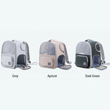 Cat Carrier Outdoor Portable Breathable Pet Bag Shoulder Backpack Handheld Pet Bag Expandable Pet Backpack Cat Backpack