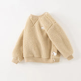 Dave Bella 2023 New Autumn Winter Girls Boys Baby Children Top Sweatshirt Casual Fashion Pullover Gentle Outdoor Party DB4237447