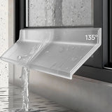 Transparent Waterproof Sealing Strip Window Water Blocking Bar Self Adhesive Door Under Draft Stopper Balcony Water Deflector