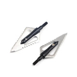 3pcs Hunting Broadhead 100gn-150gn ArrowHead Arrows Points for Compound Recurve Traditional Bow Crossbow Hunting Archery Outdoor