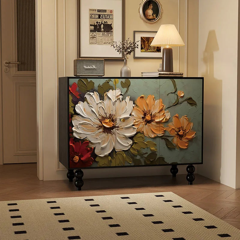 Small Closet Living Room Cabinets With Drawers Round Cream Style Creative Round Display Cabinet Trendy Holz Home Furniture