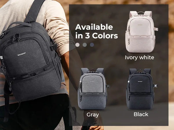 BAGSMART Camera Bag Backpack DSLR SLR Camera Backpacks with Shoulder Strap for Sony Canon Nikon Anti-theft Travel Backpack