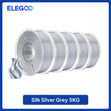 ELEGOO 5/10KG Silk Filament PLA 1.75mm 3D Printer Filament for FDM 3D Printers Elegoo PLA for Elegoo Centauri Carbon