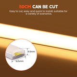 Dimmable COB LED Strip Light 220V Ra90 Waterproof 288LEDs/m Smart LED Neon Strips Flexible Ribbon Remote/Bluetooth/Wifi Control