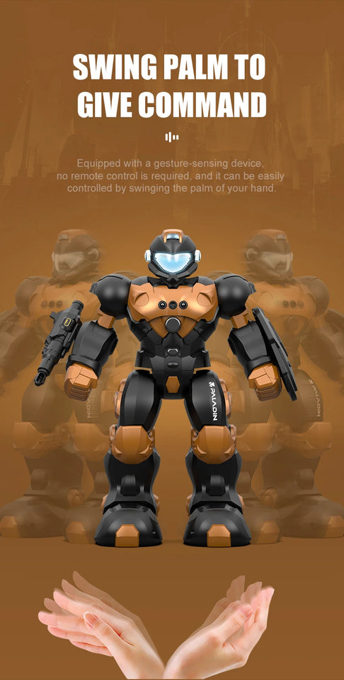 RC Robot Toy Intelligent Programming Voice Controlled Gesture Remote Control LED Smart Dancing Robot Kids Toy for Children Gifts