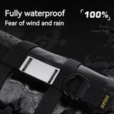 ENLEE Bicycle Multifunctional Front Fork Bag Outdoor Waterproof Bag 5L Capacity Road Mountain Bike Long-Distance Travel Bag