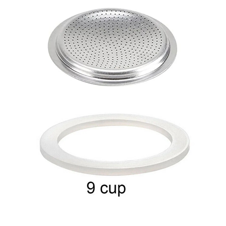 Coffee Rubber Sealing Ring Gasket Washer Gasket Replacenent Cups Rings For Moka Pot Espresso Coffee Makers Kitchen Supplies