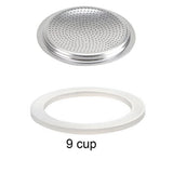 Coffee Rubber Sealing Ring Gasket Washer Gasket Replacenent Cups Rings For Moka Pot Espresso Coffee Makers Kitchen Supplies