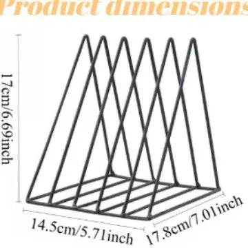 Desktop Bookshelf Wrought Iron Shelf Metal Table Simple Storage Shelf
