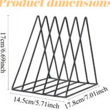 Desktop Bookshelf Wrought Iron Shelf Metal Table Simple Storage Shelf