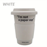 Silicone Cup Sleeve Portable Heat Insulation Coffee Cup Cover Ceramic Cup Cover Non-slip Bottle Sleeves Colored Mug Sleeve
