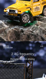 J40Small Mini Remote Control Alloy Birthday Gift Toy Car Model with Lights and Hanging Box for Boys