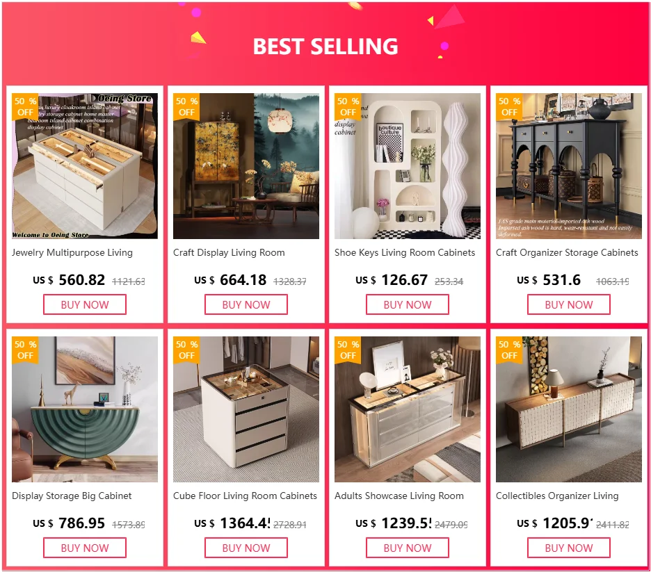 Organizer Storage Cabinet Craft Open House File Cabinet Cabinet Luxury Office Muebles Recibidores De Entrada Home Accessories