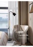 Floor Lamp Simple Floor Lamp Floor Light Wrought Iron LED Standing Lamp Adjustable Lamp Head Standing Reading Light for Living R