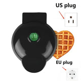 Fully Automatic Multifunctional Mini Waffle Maker, Home Quick Breakfast Machine, Sandwich Cake Baking Tray, And Pancake Maker
