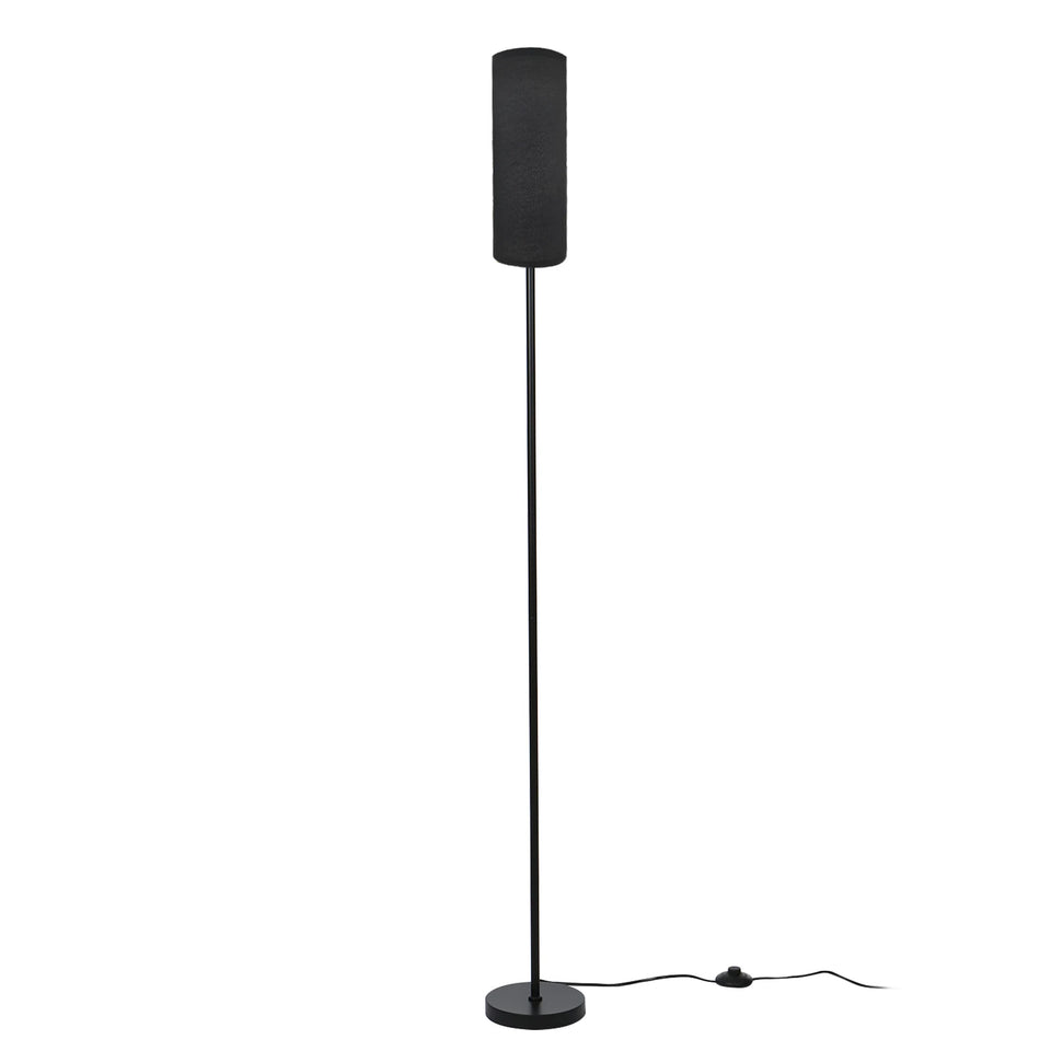 Modern Floor Lamp Standing Tall Light with LEDs Bulb 3 Light Colors Foot Switch for Bedroom Living Room Study Room Office