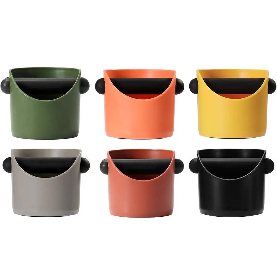 Coffee Knock Box Espresso Grounds Container Coffee Grounds Bucket Anti Slip Dump Bin Bucket Cafe Bar Barista Accessories