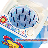 Lash Washing Machine Mini Electric Dehydration Washer Toy Powder Puff Beauty Egg Makeup Brush Washing Machine Toys Coffee Mixer