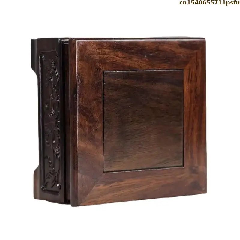 Premium Wooden Pedestal Display Shelf - Ideal for Bonsai Plants, Mini Flower Pots, Coffee/Tea Sets & Figurines | Standing Base