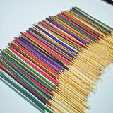 15 Kinds of Essential Oil Infused Aroma Sticks, 60/120/225 Pieces, 22cm, Burn Time 38 Minutes, Coffee, Lavender, Tulip, Lily, Jasmine, Rose, Sage, Ocean, Milky, Cherry Blossom, Dragon's Blood, Sandalwood, Eucalyptus, Vanilla,