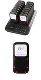 Restaurant Pager System,16 Restaurant Pagers,Wireless Calling System for Restaurant,1000FT Long Range Food Buzzer  Pagers