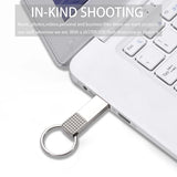 USB Flash Drive Fashion Memory Stick 128GB 64GB 32GB Light Pen Drive 16GB Metal USB Stick 512M Mini External Storage 256MB 128MB