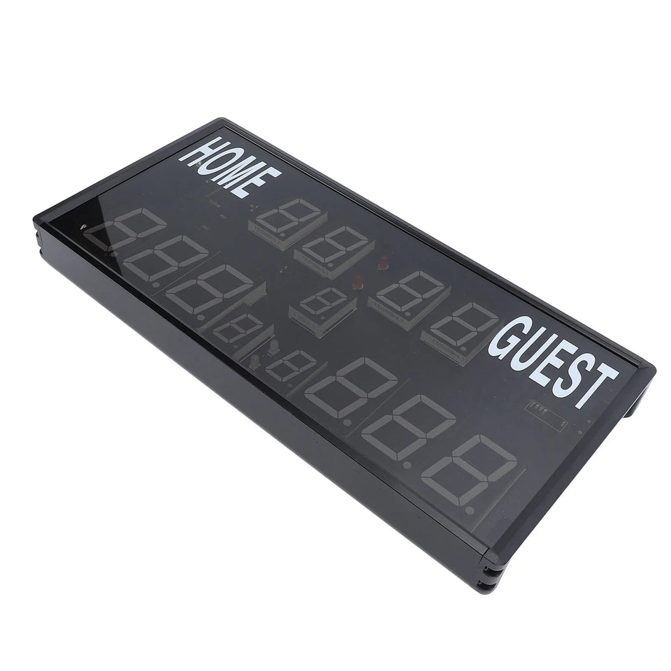 Electronic LED Scoreboard Multifunctional Countdown Match Time Display Electronic Scoreboard Remote Control for Competitions
