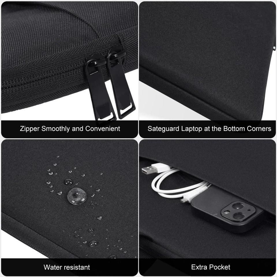 UPERFECT Laptop Sleeve Bag 22inch For Monitor Notebook Tablet With Large Capacity Durable Handle-Waterproof Accessory Storage