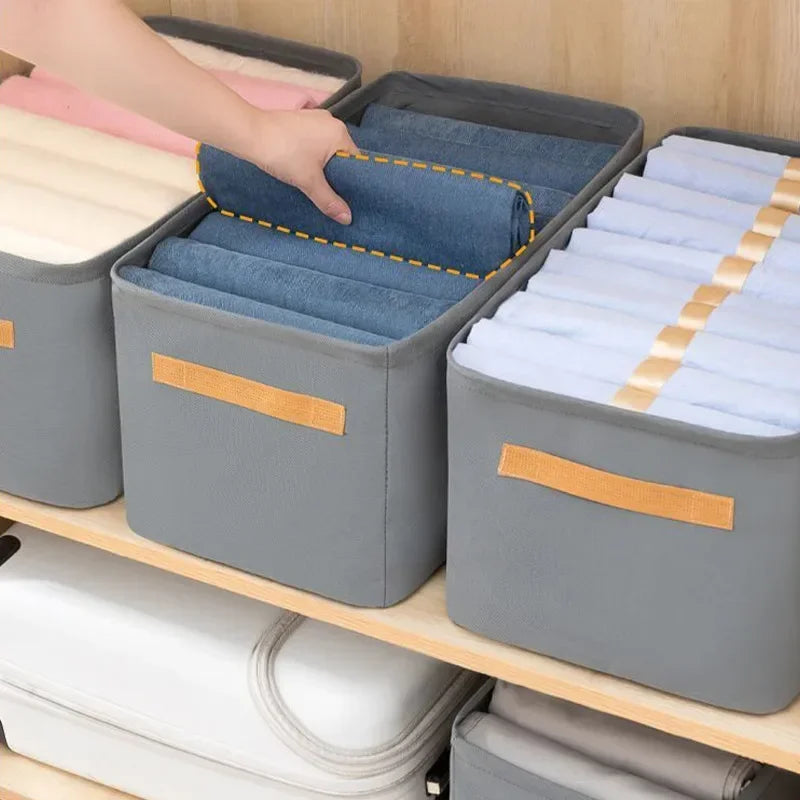 Collapsible Closet Organizer 10PCS Drawer Storage Bins for Clothing Pants and Toy Storage Home Bedroom Use