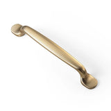 Antique Brass Cabinet Knobs Drawer Handles Zinc Alloy Pulls Mid-Century Modern Hardware for Kitchen and Bathroom Cupboard