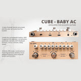 M-VAVE CUBE BABY Portable Multifunctional Electric Guitar Combined Effect Pedal with Wireless Music Playback Phone Recording
