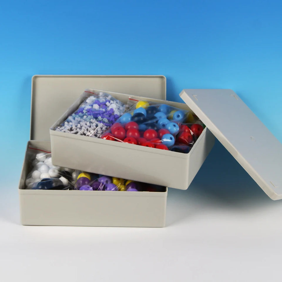 Large Set Complex Inorganic/Organic Molecular Model Set (810 Pieces)(338 Atoms & 470 Links & 2 Short link remover tools))