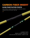 Seasir Silent Stream Spining Baitcasting Fishing Rod Carbon Fiber UL Power 1.53/1.65M Spinning Casting Lure Rods 4 Sections