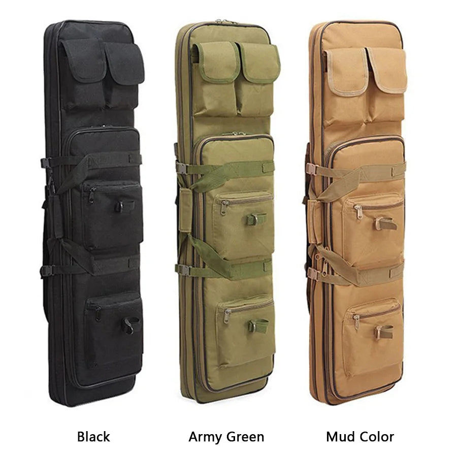 Fishing gear real person CS outdoor camouflage gun bag shoulder fishing 120CM dog bag 1M letter bag
