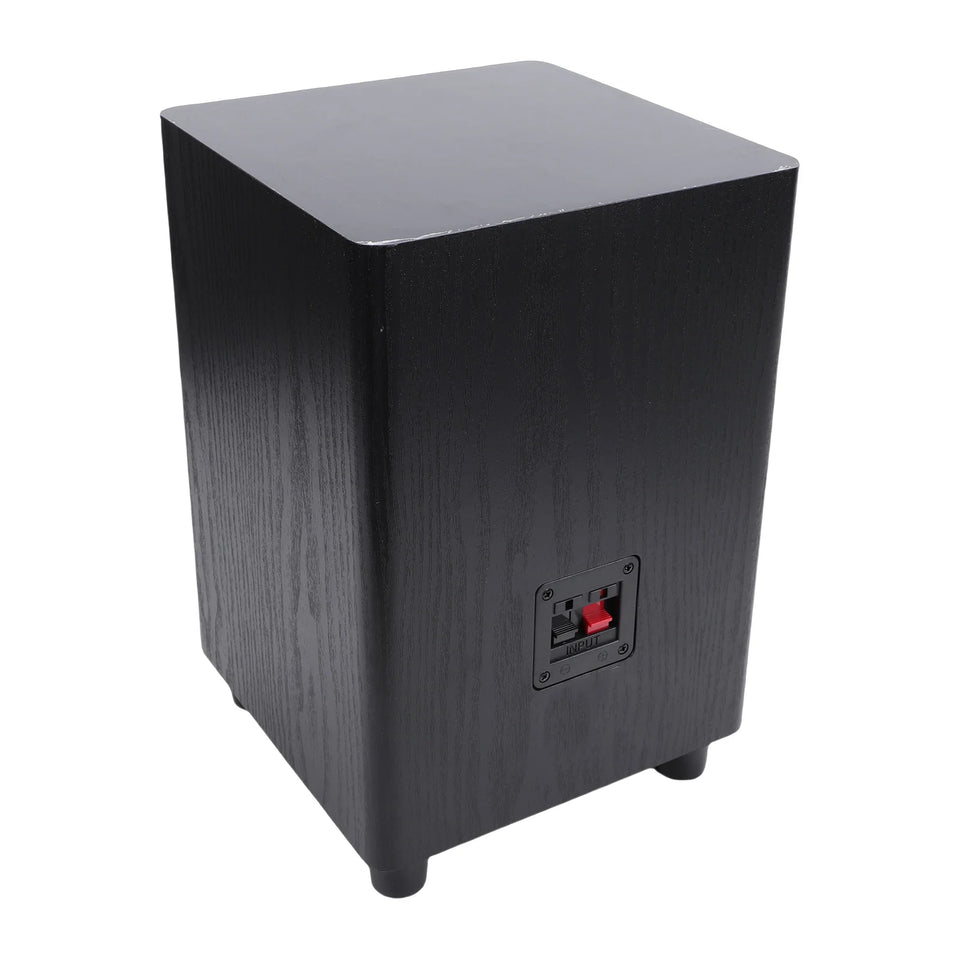 Home Theater Subwoofer 100W Home Subwoofer 6.5 Inch Independent Passive Subwoofer Speaker Plug and Play for Home Theater Party