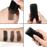 2in1 Hair Dye Stick with Comb Black Brown Coffee Long Lasting Temporary Hair Coloring Covered White Hairs Hairline Pen Washable
