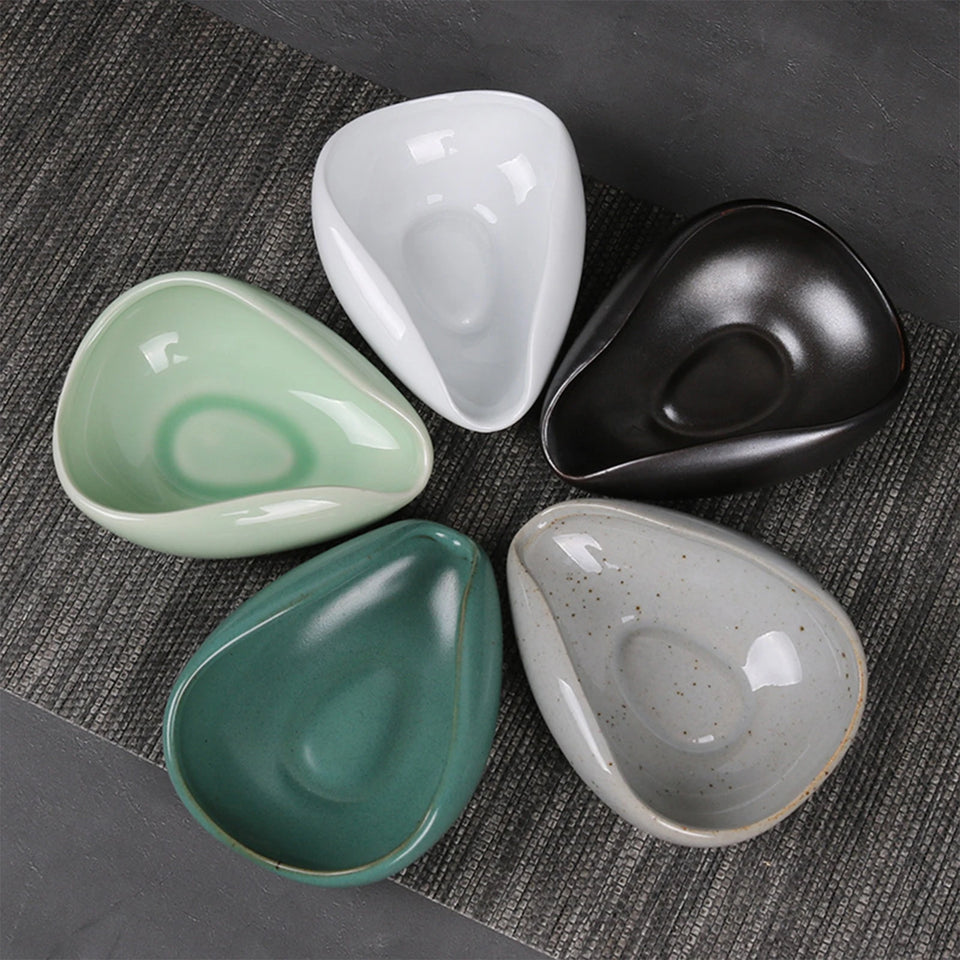 Coffee Bean Dosing Cup Modern Ceramic Single Dosing Tray Ware Espresso Bean Scoop Shovel Coffee Accessories ﻿for Home Cafe