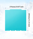 Build Plate For Snapmaker U1 Upgrade Accessories Build Plate Smooth PEI Steel Plate Super Adhension Heat Bed For Snapmaker U1