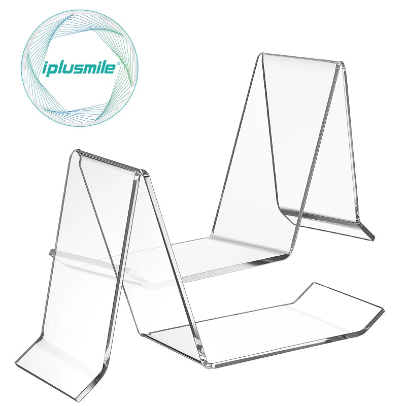 2 Pcs Acryl shop Display Stands Shopping Mall Sandal Racks Sneaker Holders