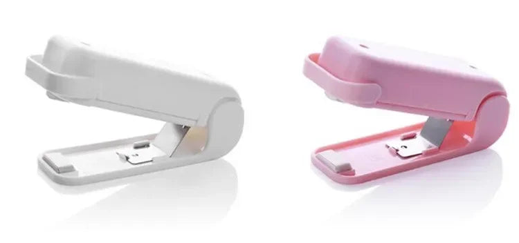 1PC Mini Bag Sealing Machine Package Sealer Bags Thermal Plastic Food Bag Closure Portable Sealer Food Packaging Heat Sealer