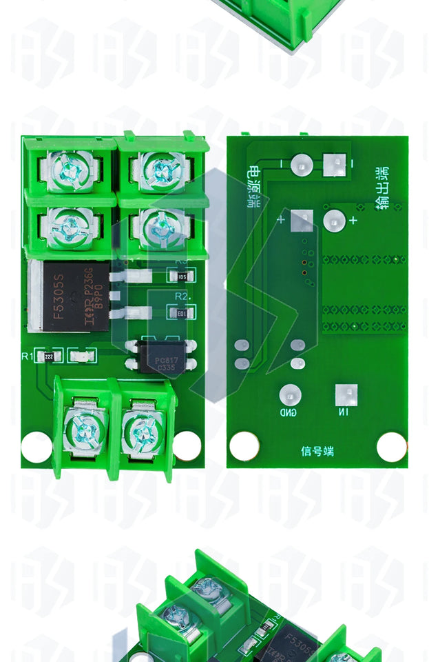 Electronic Control Board - Triggered Switch Module Featuring DC - Controlled MOSFET Optocoupler