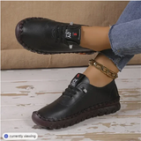 Sneakers Women Shoes Loafers Lace Up Leather Flat New Spring 2023 Casual comfortable Mom Shoe Mujer Zapatos Chaussure Femme