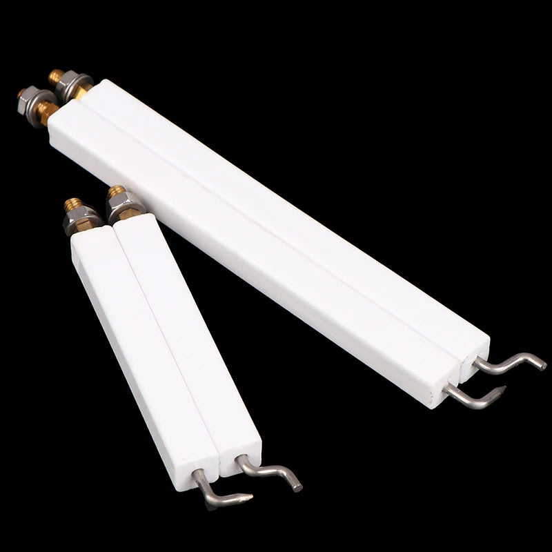 2*Special Commercial Stove Gas Oven Square Needle High Temperature Resistant Ceramic Ignition Needle Ignition Rod Fire Detection