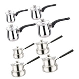 Coffee Pot with Handle Butter Melting Pan Milk Butter Warmer Pot Coffee Maker for Camping Home Kitchen Office Restaurant