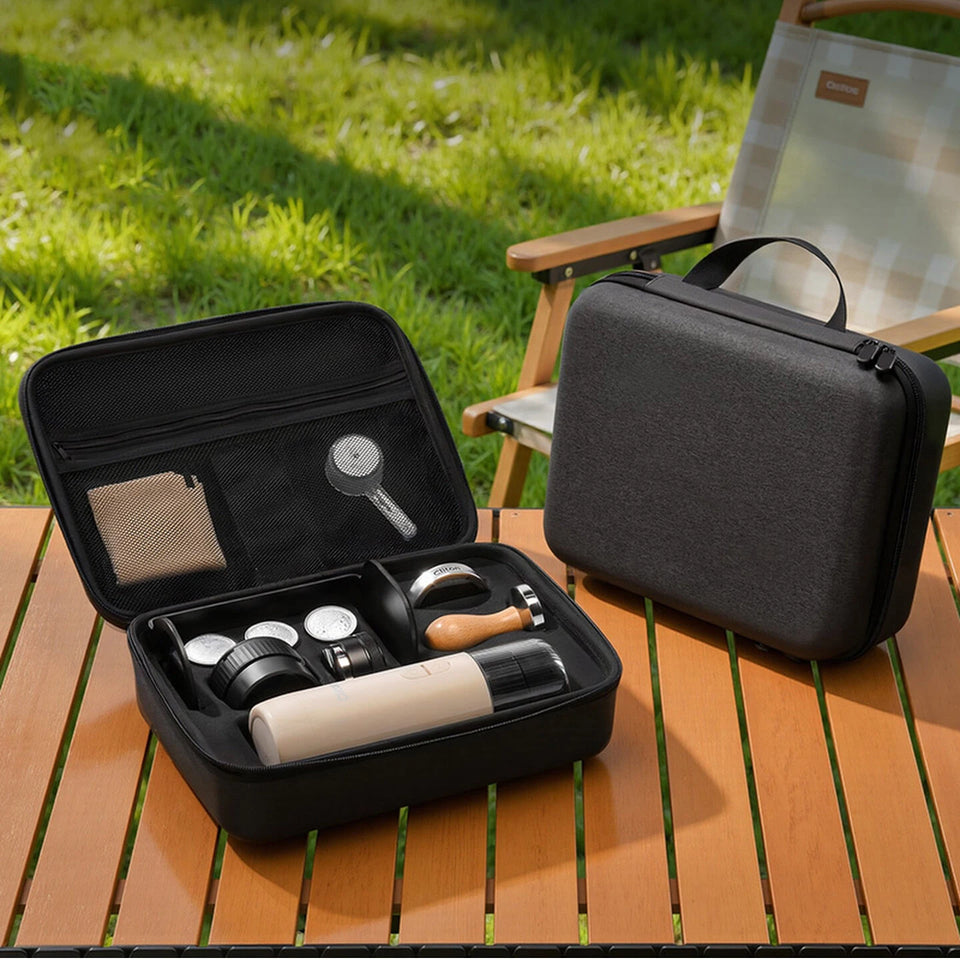 Coffee Grinder Carrying Bag,Waterproof Shockproof Coffee Grinder Portable Storage Bag with Hand Hold Belt for Travelling,Office