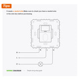 Occupancy Sensor Vacancy Sensor On-Off Switch 3 in 1 ,Pir Motion Sensor Light Switch